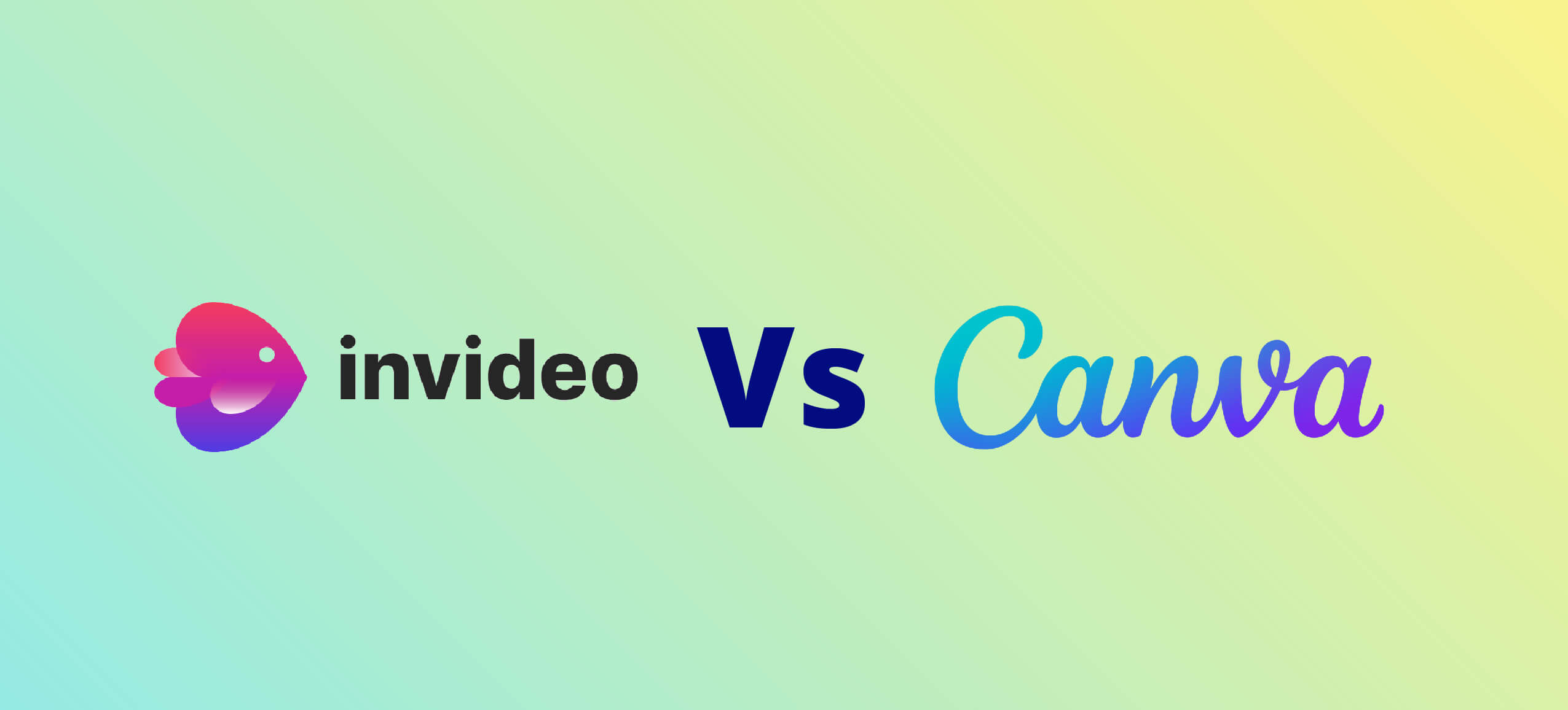 مقارنة بين برنامج Invideo و Canva.
